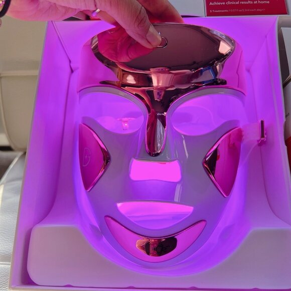 Dr. Dennis Gross Plump Glow Collagen Boost FaceWare Pro Mask Set Pink - Limited - Picture 9 of 15